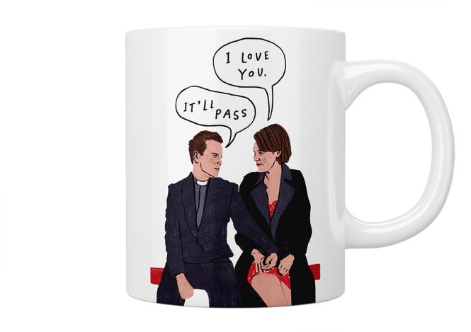 Fleabag: It'll Pass Mug - Jazzy Giraffe Mug