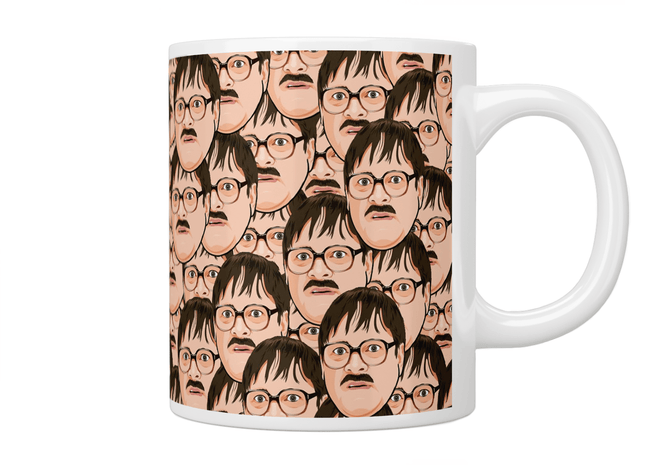 Friday Night Dinner Jim's Face Mug - Jazzy Giraffe Mug