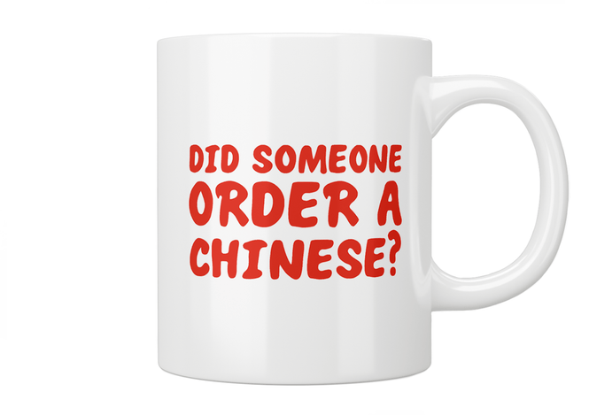 Gavin and Stacey “Did Someone Order A Chinese?” Mug - Jazzy Giraffe Mug
