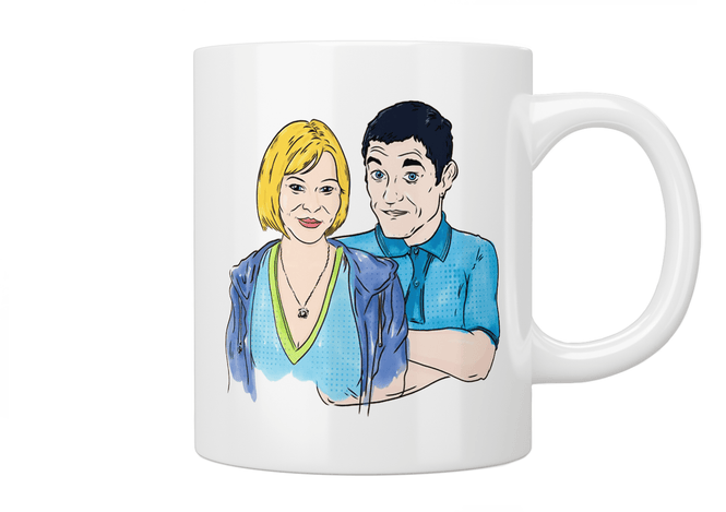 Gavin and Stacey Mug - Jazzy Giraffe Mug