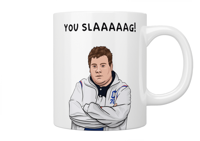 Gavin And Stacey “You Slaaaaag!” Smithy Mug - Jazzy Giraffe Mug