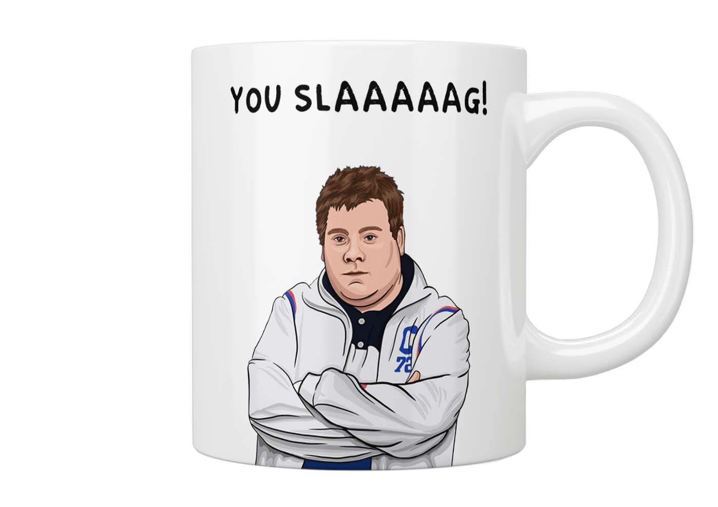 Gavin And Stacey “You Slaaaaag!” Smithy Mug - Jazzy Giraffe Mug