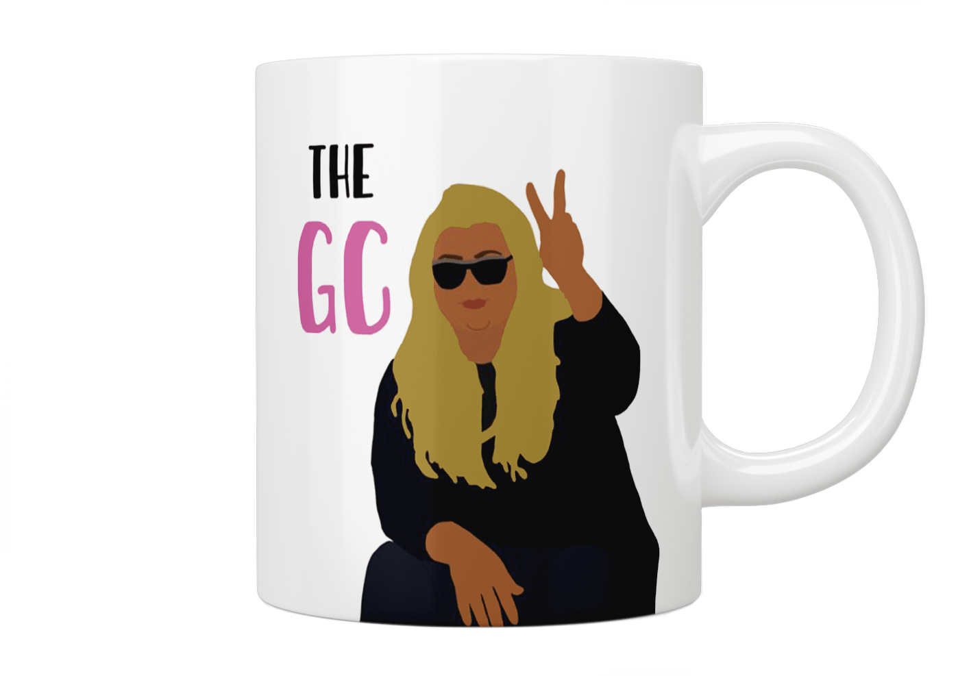 Gemma Collins “The GC” Mug - Jazzy Giraffe Mug