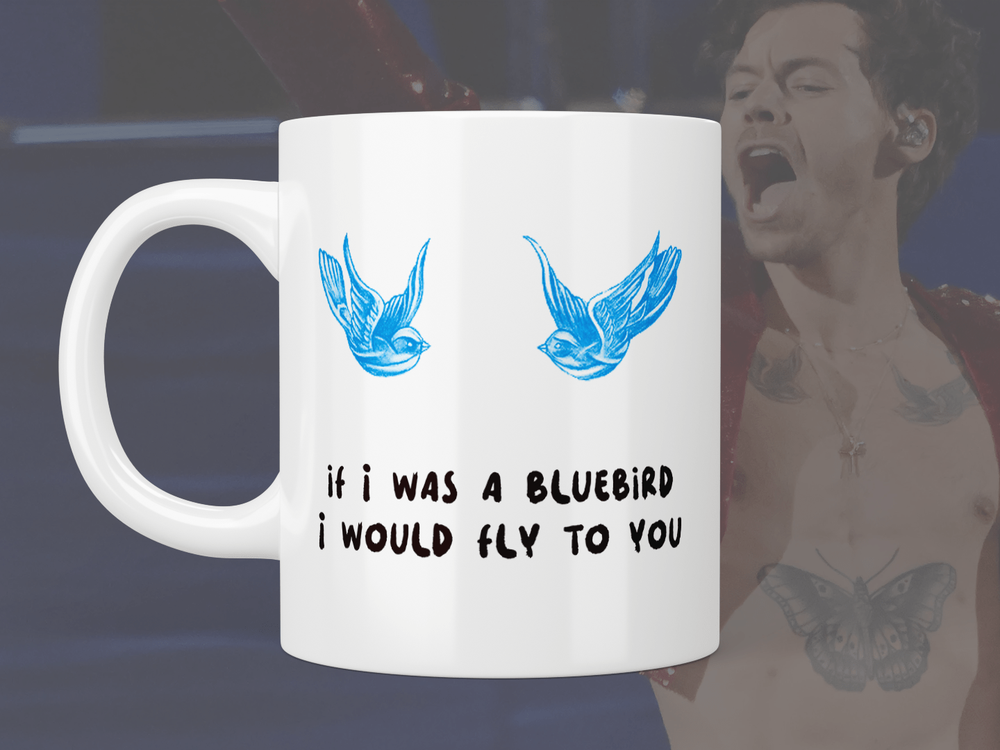 Harry Styles Daylight inspired mug - Jazzy Giraffe Mug