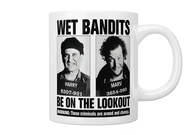 Home Alone: Wet Bandits Mug - Jazzy Giraffe Mug