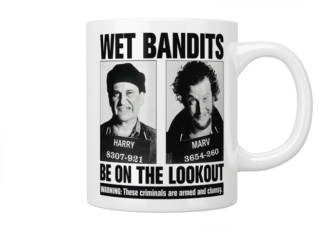 Home Alone: Wet Bandits Mug - Jazzy Giraffe Mug