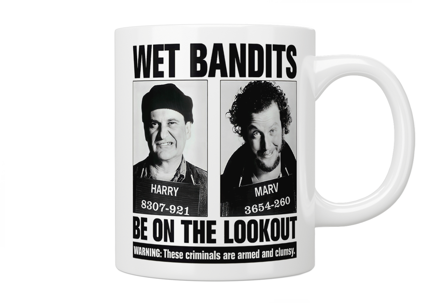 Home Alone: Wet Bandits Mug - Jazzy Giraffe Mug