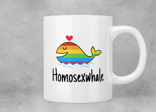 Homosexwhale mug - Jazzy Giraffe Mug