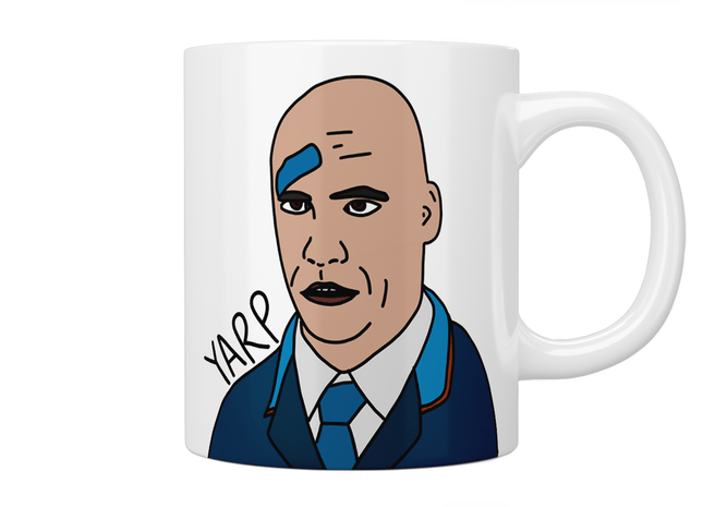 Hot Fuzz YARP Mug - Jazzy Giraffe Mug