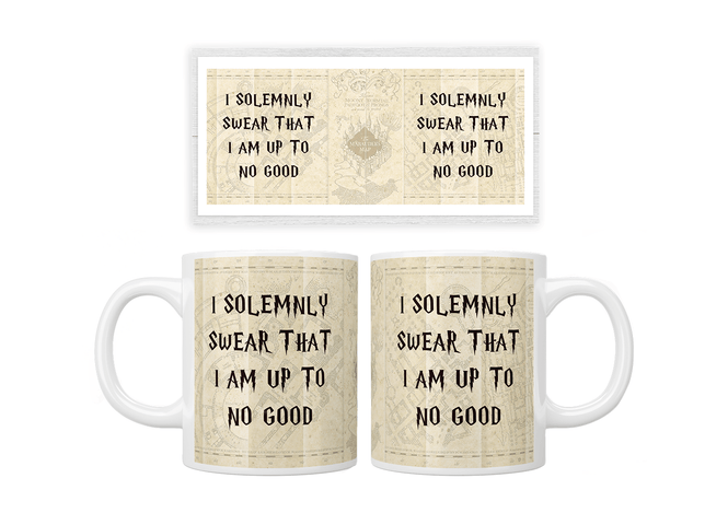 I Solemnly Swear That I Am Up To No Good - Harry Potter Marauder’s Map Mug - Jazzy Giraffe Mug