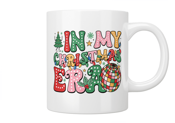 In My Christmas Era Mug - Jazzy Giraffe Mug