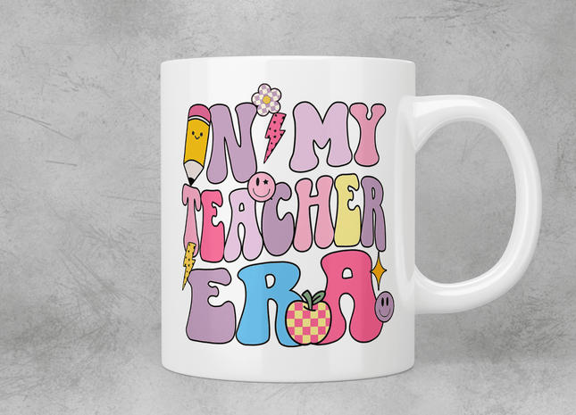 In my teacher era mug - Jazzy Giraffe Mug