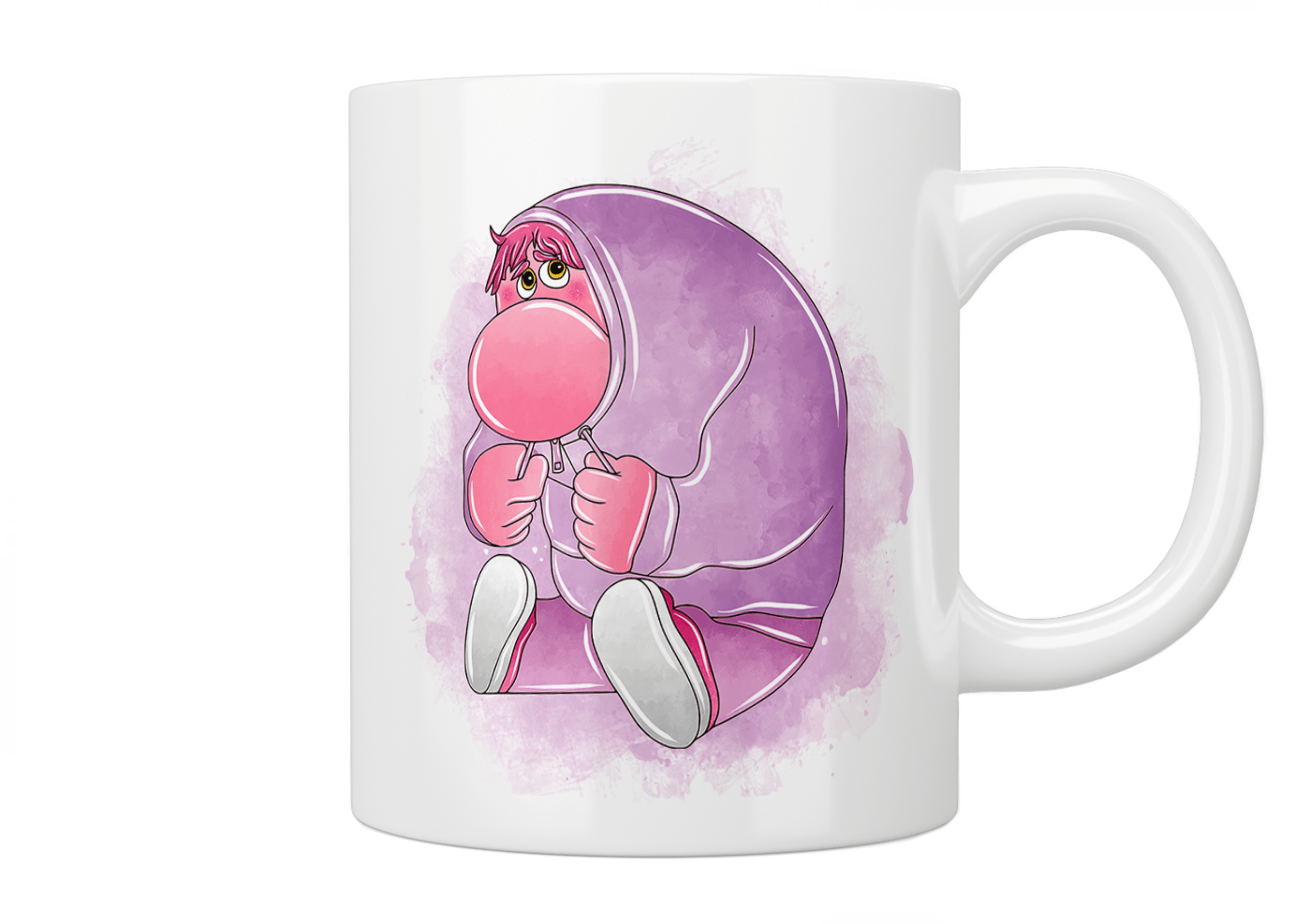 Inside Out: Embarrassment Mug - Jazzy Giraffe Mug