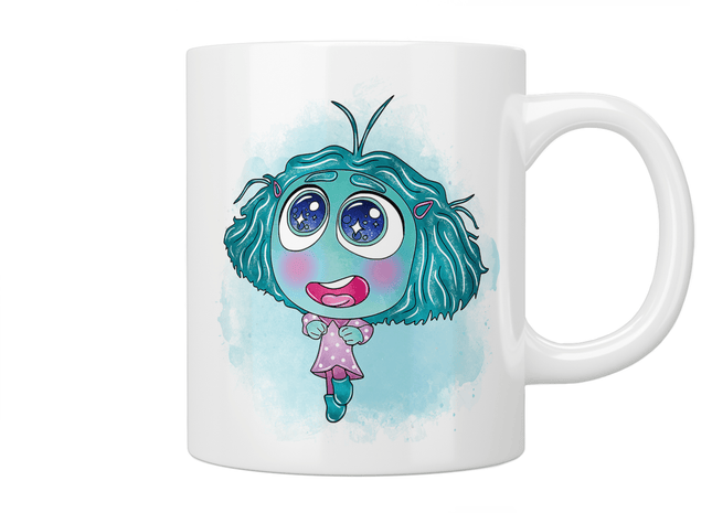 Inside Out: Envy Mug - Jazzy Giraffe Mug