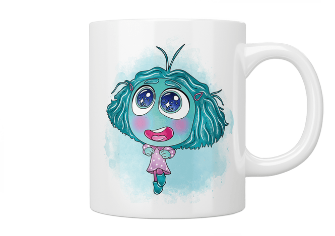 Inside Out: Envy Mug - Jazzy Giraffe Mug