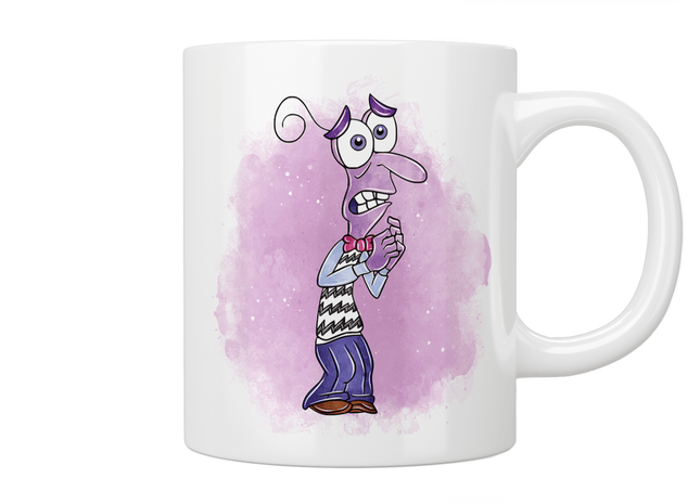 Inside Out: Fear mug - Jazzy Giraffe Mug