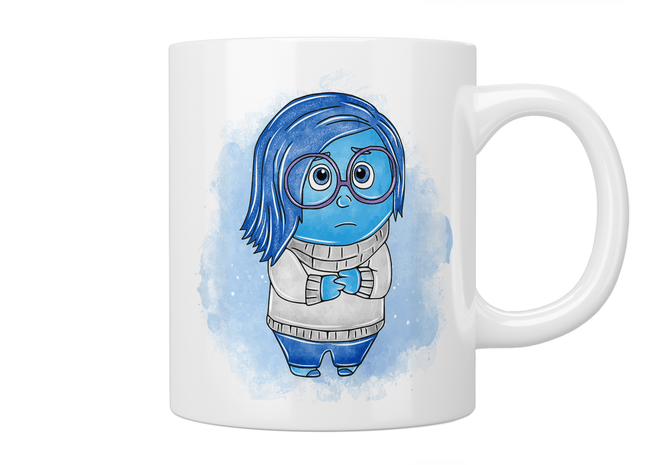 Inside Out: Sadness Mug - Jazzy Giraffe Mug