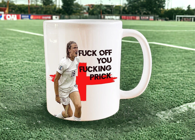 Jill Scott “Fuck off you fucking prick” mug - Jazzy Giraffe Mug