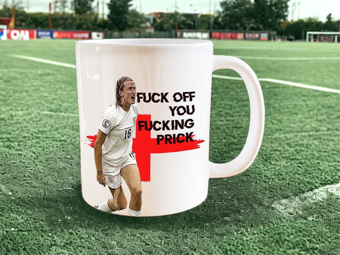 Jill Scott “Fuck off you fucking prick” mug - Jazzy Giraffe Mug