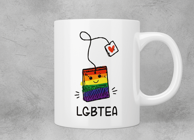 LGBTEA mug - Jazzy Giraffe Mug