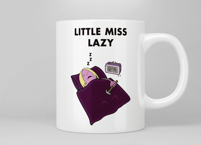 Little Miss Lazy mug - Jazzy Giraffe Mug