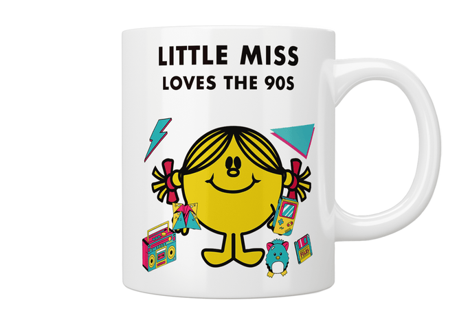 Little Miss Loves The 90s Mug - Jazzy Giraffe Mug