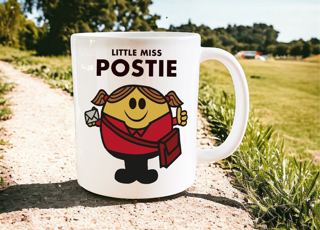 Little Miss Postie mug - Jazzy Giraffe Mug