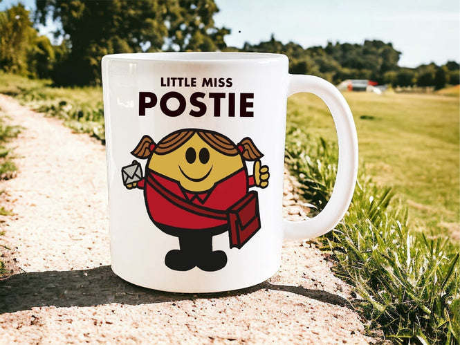 Little Miss Postie mug - Jazzy Giraffe Mug