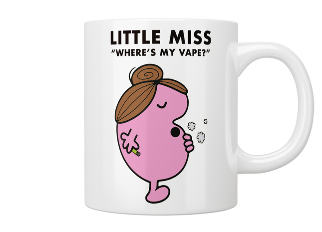 Little Miss "Where's My Vape?" Mug - Jazzy Giraffe Mug
