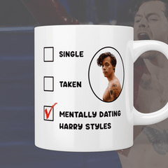 Mentally dating Harry Styles mug - Jazzy Giraffe Mug