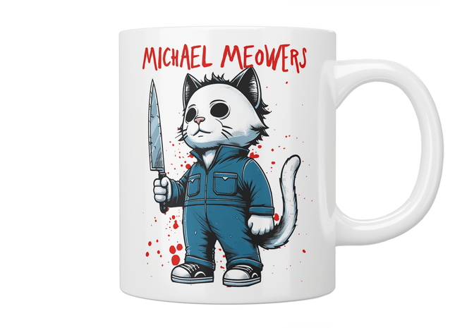 Michael Meowers Mug - Jazzy Giraffe Mug