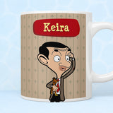 Personalised Mr Bean Mug
