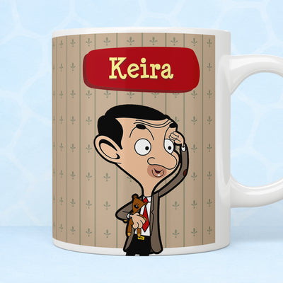 Personalised Mr Bean Mug