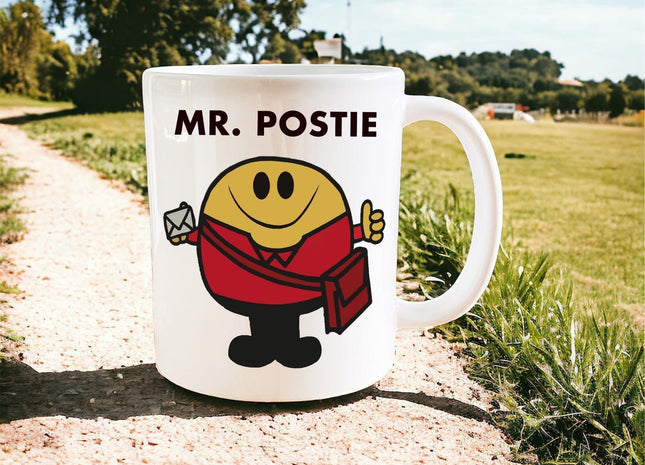 Mr Postie mug - Jazzy Giraffe Mug