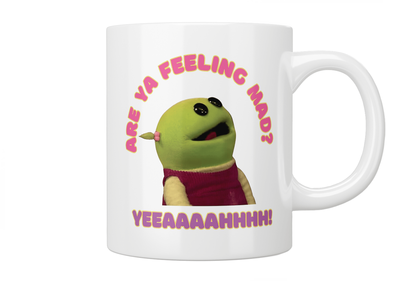Nanalan’: Are Ya Feeling Mad? Mug - Jazzy Giraffe Mug