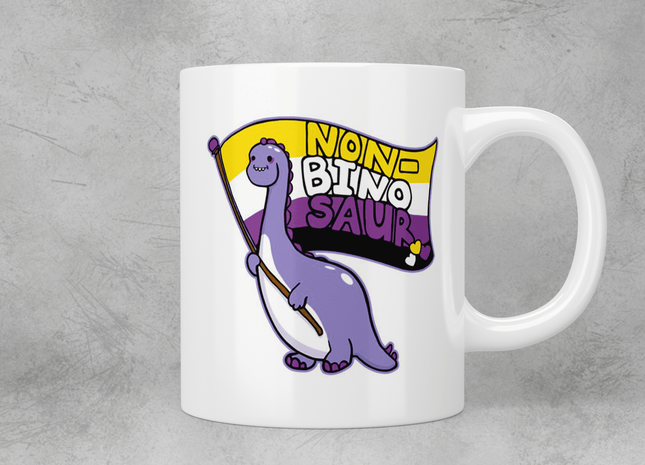 Non-binosaur mug - Jazzy Giraffe Mug