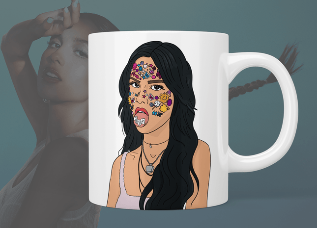 Olivia Rodrigo Sour mug - Jazzy Giraffe Mug