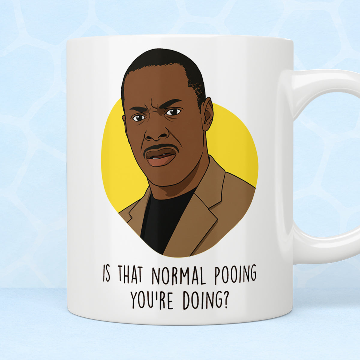 Peep Show Alan Johnson “Normal Pooing” Mug