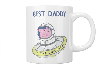 Peppa Pig: Best Daddy In The Universe Mug - Jazzy Giraffe Mug