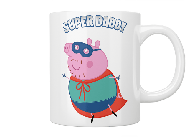 Peppa Pig: Super Daddy Mug - Jazzy Giraffe Mug