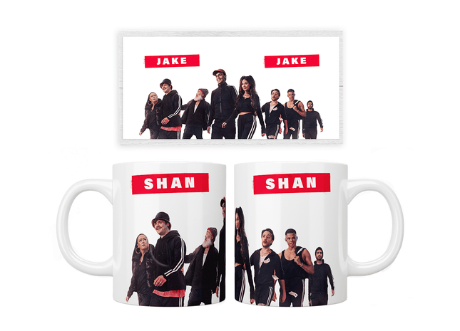 Personalised Brassic Mug - Jazzy Giraffe Mug