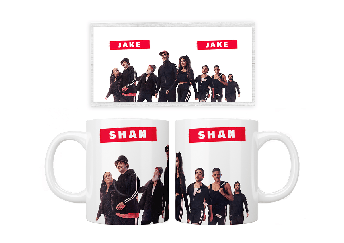 Personalised Brassic Mug - Jazzy Giraffe Mug