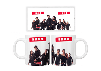 Personalised Brassic Mug - Jazzy Giraffe Mug
