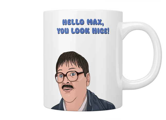 Personalised Friday Night Dinner “Hello You Look Nice” Mug - Jazzy Giraffe Mug