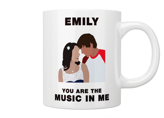 Personalised High School Musical Mug - Jazzy Giraffe Mug