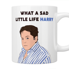 Personalised “What A Sad Little Life” Come Dine With Me Mug - Jazzy Giraffe Mug