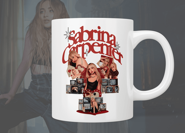 Sabrina Carpenter mug - Jazzy Giraffe Mug