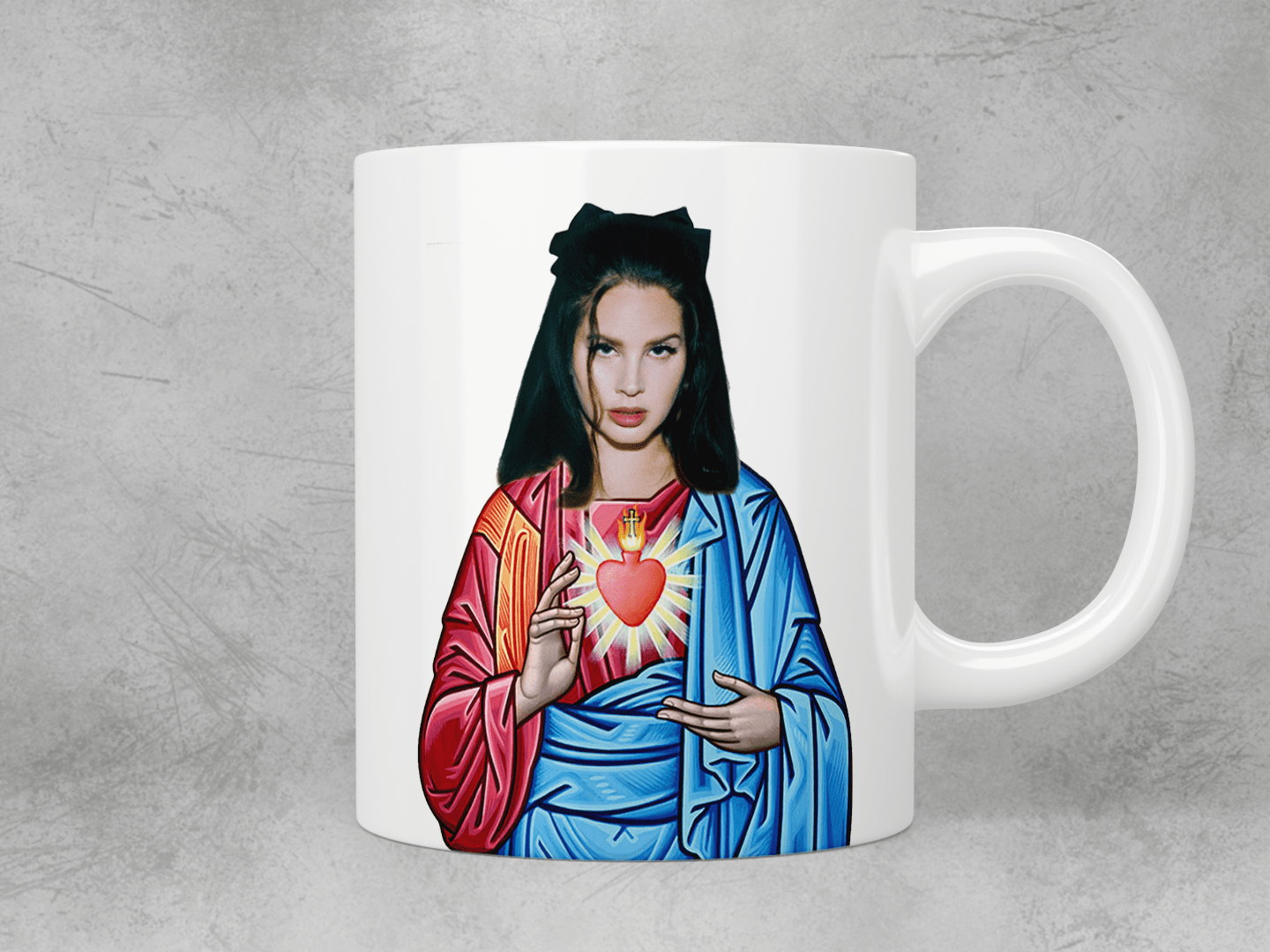 Saint Lana Del Rey mug - Jazzy Giraffe Mug