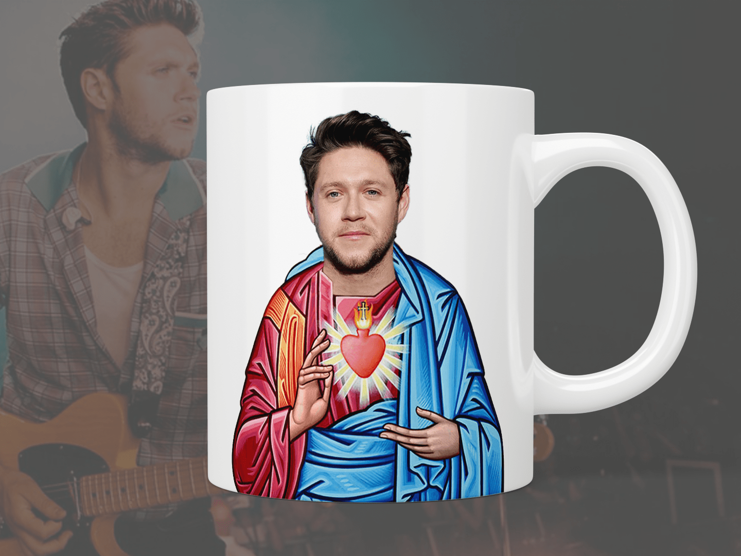 Saint Niall Horan mug - Jazzy Giraffe Mug