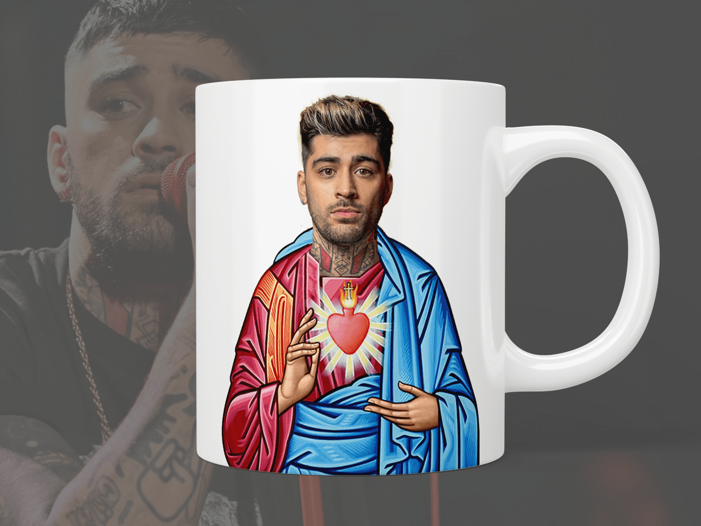 Saint Zayn Malik mug - Jazzy Giraffe Mug